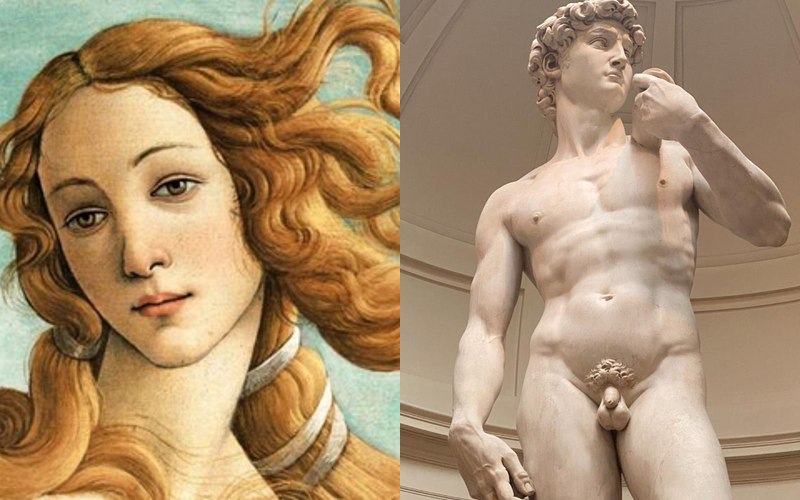 Uffizi & Michelangelo’s David