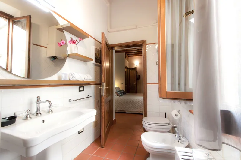 Blue bedroom · private bathroom